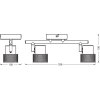 Spot Plafonnier, Spot de plafond Luminaires Ledvance LED Blanc, 2 lumières