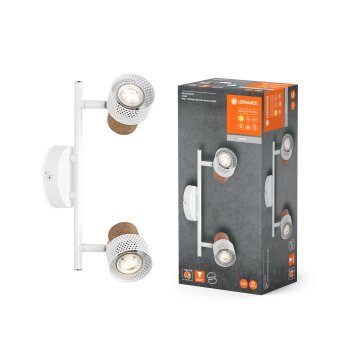 Spot Plafonnier, Spot de plafond Luminaires Ledvance LED Blanc, 2 lumières
