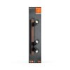 Spot Plafonnier, Spot de plafond Luminaires Ledvance LED Couleur bois, Noir, 3 lumières