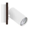 Spot Plafonnier Luminaires Ledvance LED Couleur bois, Blanc, 1 lumière