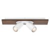 Spot Plafonnier Luminaires Ledvance LED Couleur bois, Blanc, 2 lumières