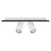 Spot Plafonnier, Spot de plafond Luminaires Ledvance LED Couleur bois, Blanc, 2 lumières
