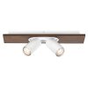 Spot Plafonnier, Spot de plafond Luminaires Ledvance LED Couleur bois, Blanc, 2 lumières