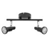 Spot Plafonnier Luminaires Ledvance LED Noir, 2 lumières