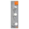 Spot Plafonnier Luminaires Ledvance LED Gris, 3 lumières