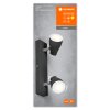 Spot Plafonnier, Spot de plafond Luminaires Ledvance LED Noir, 2 lumières