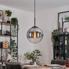 Gastor Suspension, Boule lumineuse Clair, Fumé, 1 lumière