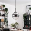 Gastor Suspension, Boule lumineuse Clair, Fumé, 1 lumière