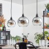 Tapitapa Suspension, Boule lumineuse Noir, 3 lumières