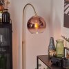 Koyoto Boule lumineuse, Lampadaire, Lampadaires arc Laiton, 1 lumière