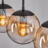 Gastor Suspension, Boule lumineuse Ambre, Clair, 3 lumières