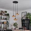 Mertola Suspension, Boule lumineuse Noir, 3 lumières