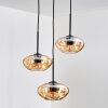 Mertola Suspension, Boule lumineuse Noir, 3 lumières