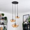 Mertola Suspension, Boule lumineuse Noir, 5 lumières