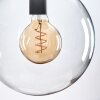 Gastor Suspension, Boule lumineuse 25 cm Clair, 1 lumière