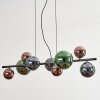 Sacoselo Suspension, Boule lumineuse Noir, 9 lumières