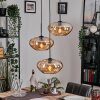 Mertola Suspension, Boule lumineuse Noir, 3 lumières