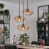 Mertola Suspension, Boule lumineuse Noir, 3 lumières