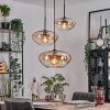 Mertola Suspension, Boule lumineuse Noir, 3 lumières