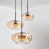 Mertola Suspension, Boule lumineuse Noir, 3 lumières