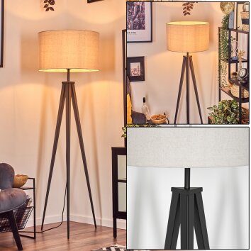 Flemming Lampadaire Noir, 1 lumière