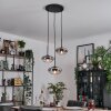 Mertola Suspension, Boule lumineuse Noir, 3 lumières