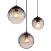 DALLERTA Suspension Luminaires Globo Lighting Noir, 6 lumières