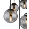 JOEL Suspension Luminaires Globo Lighting Noir, 5 lumières