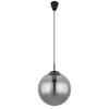 JOEL Suspension Luminaires Globo Lighting Noir, 1 lumière