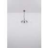 GERLY Suspension Luminaires Globo Lighting Noir, 3 lumières