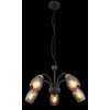 GERLY Suspension Luminaires Globo Lighting Noir, 5 lumières