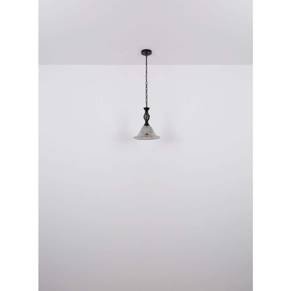 GONNY Suspension Luminaires Globo Lighting Noir, 3 lumières