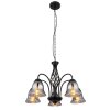 GONNY Suspension Luminaires Globo Lighting Noir, 5 lumières