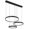 HALLI Suspension Luminaires Globo Lighting LED Noir, 1 lumière