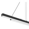 GREKKIE Suspension Luminaires Globo Lighting LED Noir, 1 lumière, Télécommandes