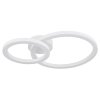 ADDA Plafonnier Luminaires Globo Lighting LED Blanc, 1 lumière