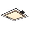 GABALDO Plafonnier Luminaires Globo Lighting LED Couleur bois, Noir, Blanc, 1 lumière