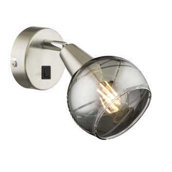 Ball Plafonnier Luminaires Globo Lighting Nickel mat, 1 lumière