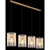 Gorley Suspension Luminaires Globo Lighting Or, 4 lumières