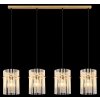 Gorley Suspension Luminaires Globo Lighting Or, 4 lumières