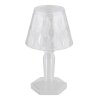 Gixi Lampe à poser Luminaires Globo Lighting LED Transparent, 1 lumière