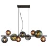 Riha Suspension Luminaires Globo Lighting Gris, 9 lumières