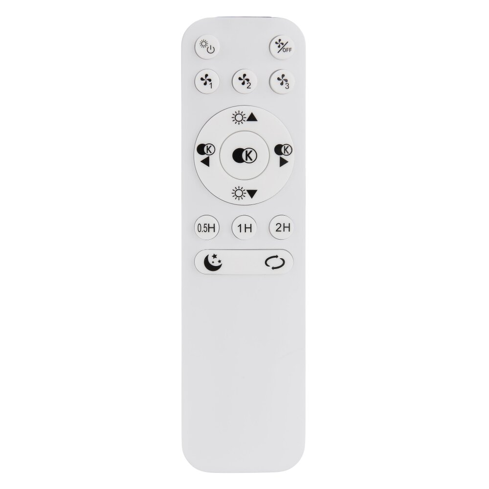 Alia Ventilateur de plafond lumineux Luminaires Globo Lighting LED Noir, 1 lumière, Télécommandes