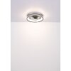 Gatian Ventilateur de plafond lumineux Luminaires Globo Lighting LED Noir, 1 lumière, Télécommandes