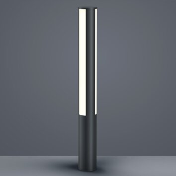 Lampadaire Helestra PIER LED Noir, 3 lumières