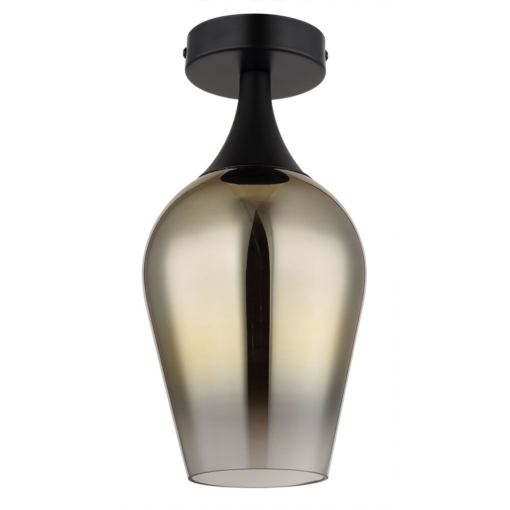 Lavus Plafonnier Luminaires Globo Lighting Noir, 1 lumière