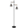 Ryan Lampadaire Luminaires Globo Lighting Écru, Noir, 2 lumières