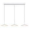 Lampone Suspension Luminaires Globo Lighting LED Blanc, 1 lumière