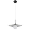 Riga Suspension Luminaires Globo Lighting Noir, 1 lumière