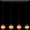 Zumba Suspension Luminaires Globo Lighting Noir, 4 lumières